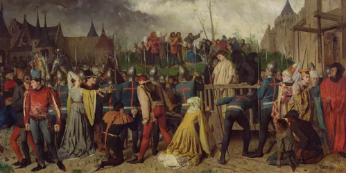 Joan of Arc (1412-31) Being Led to her Death
